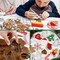 8 Pcs Christmas Cookie Cutters, Winter Holiday Cookie Cutter Set, Stainless Steel Metal Cutter with Gingerbread Men,Christmas Tree,Snowflake, Candy Cane, Angel, Santa Face,Stocking,Mitten